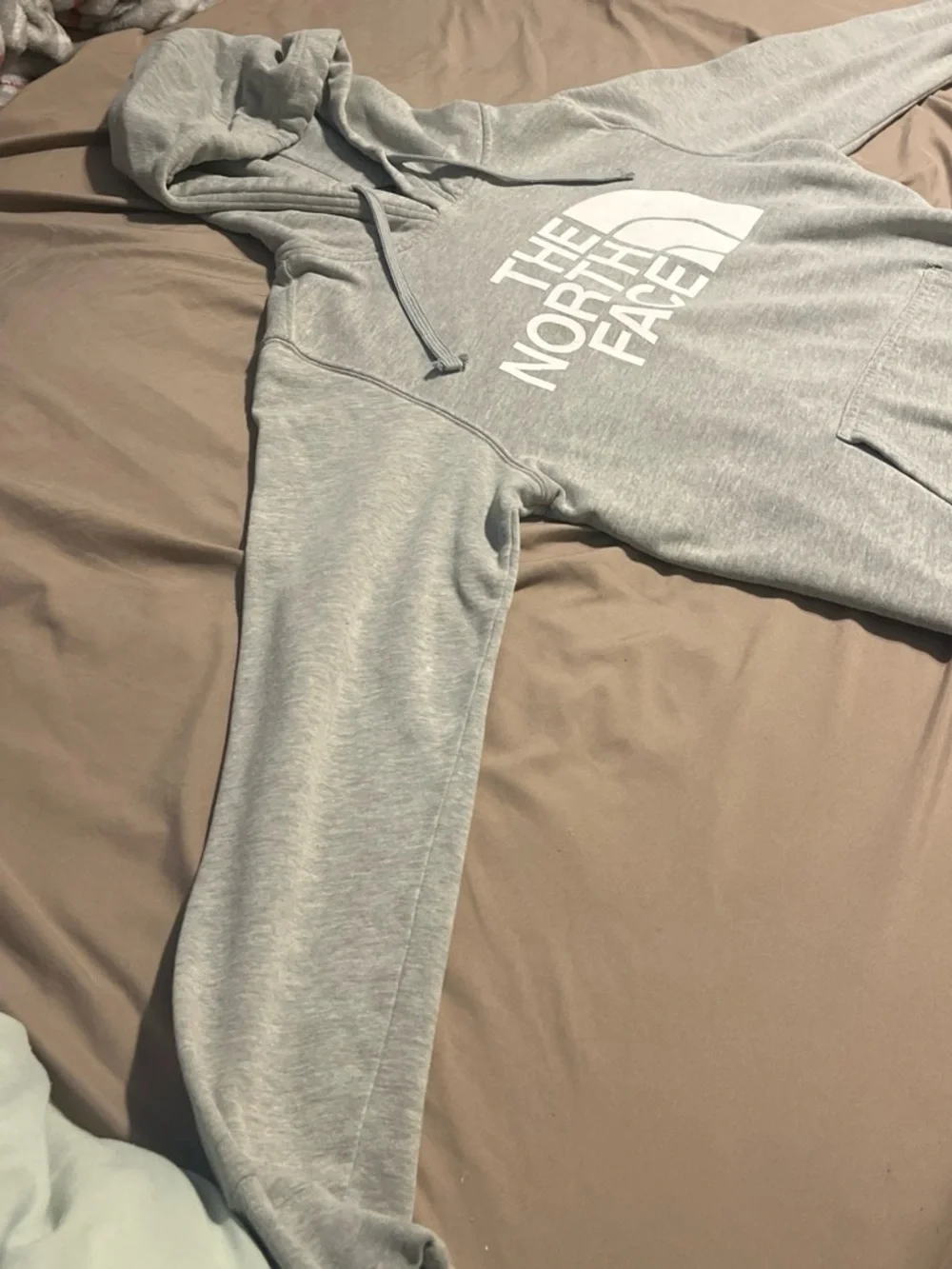 The North Face Light Grey Hoodie
